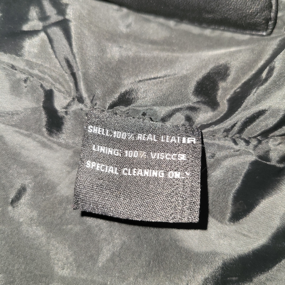 Real leather jacket - Picture 9 of 9